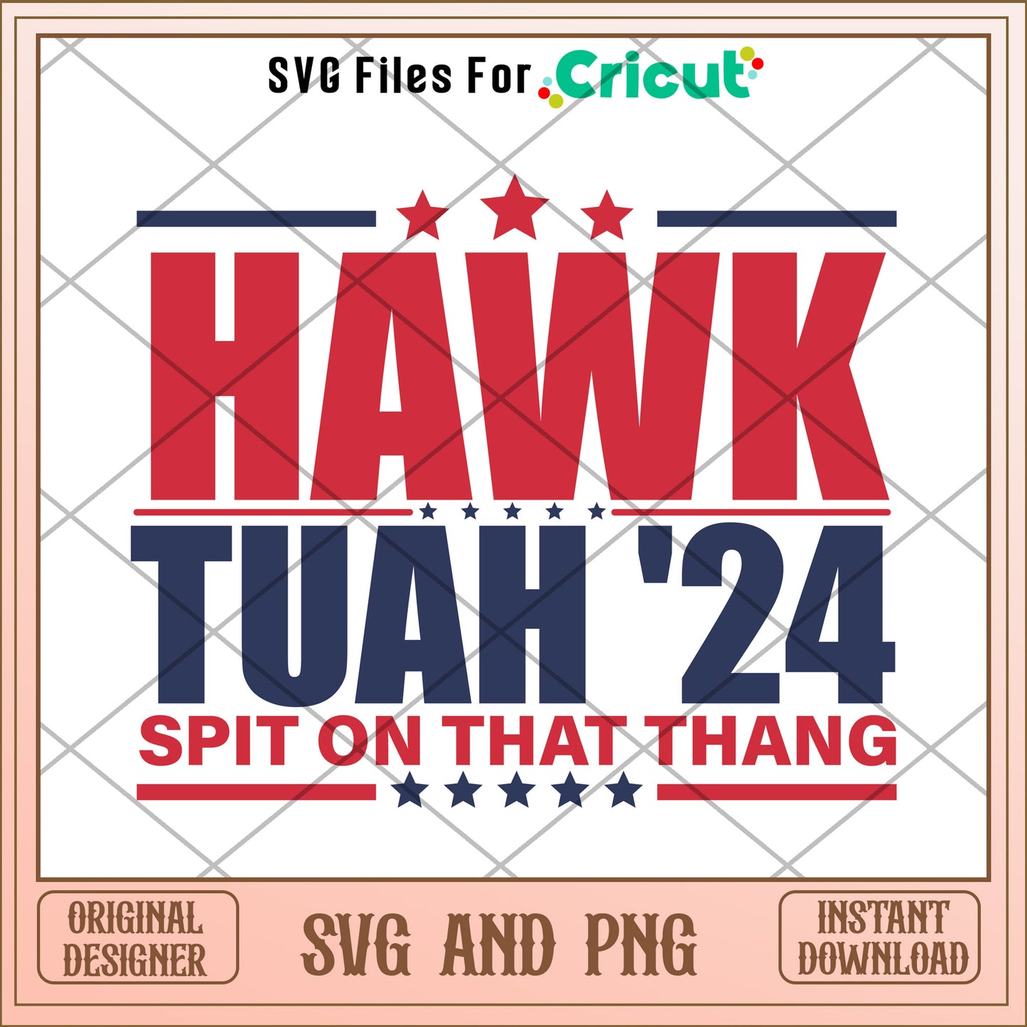 Hawk tuah 24 meaning SVG