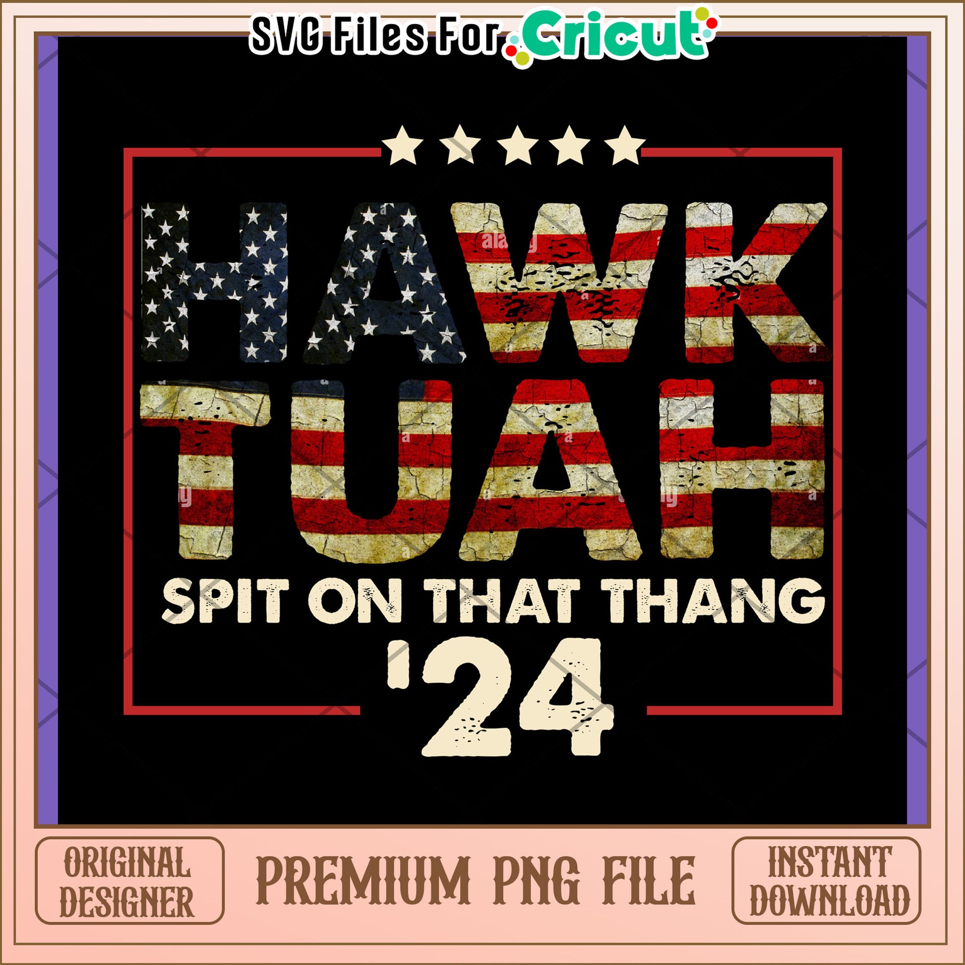 Hawk Tuah PNG Design 2024 - Premium Download