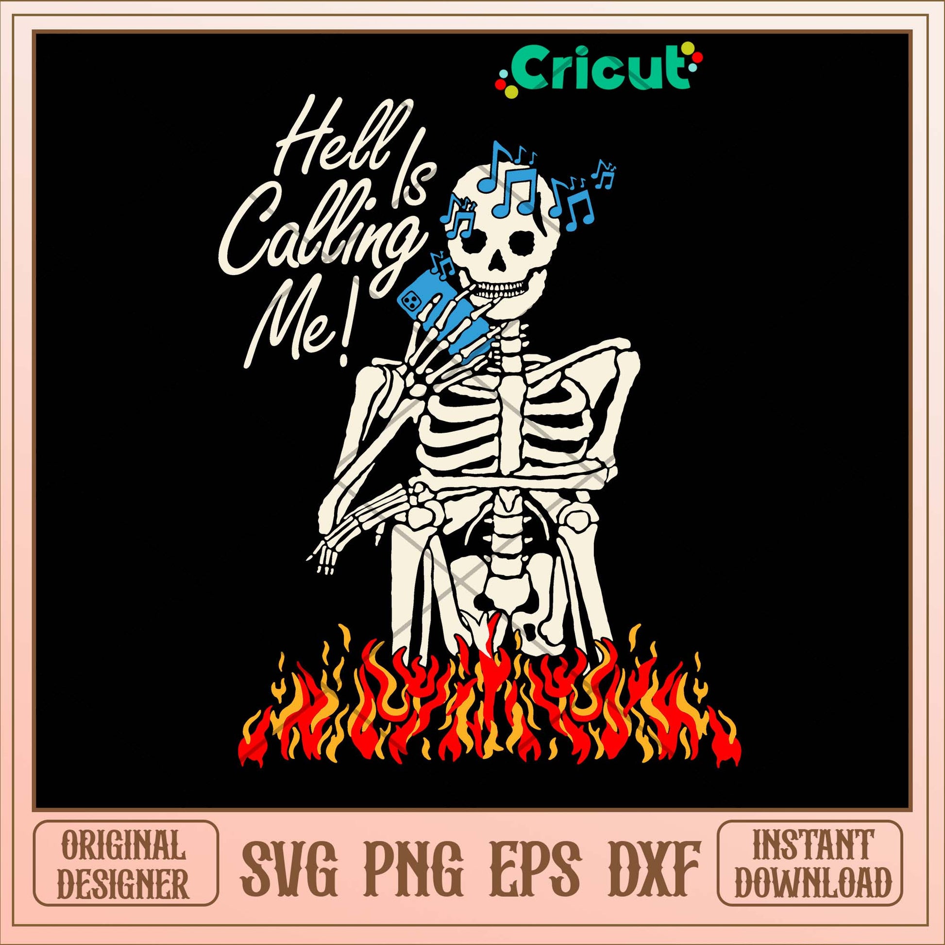 Hell Is Calling Svg