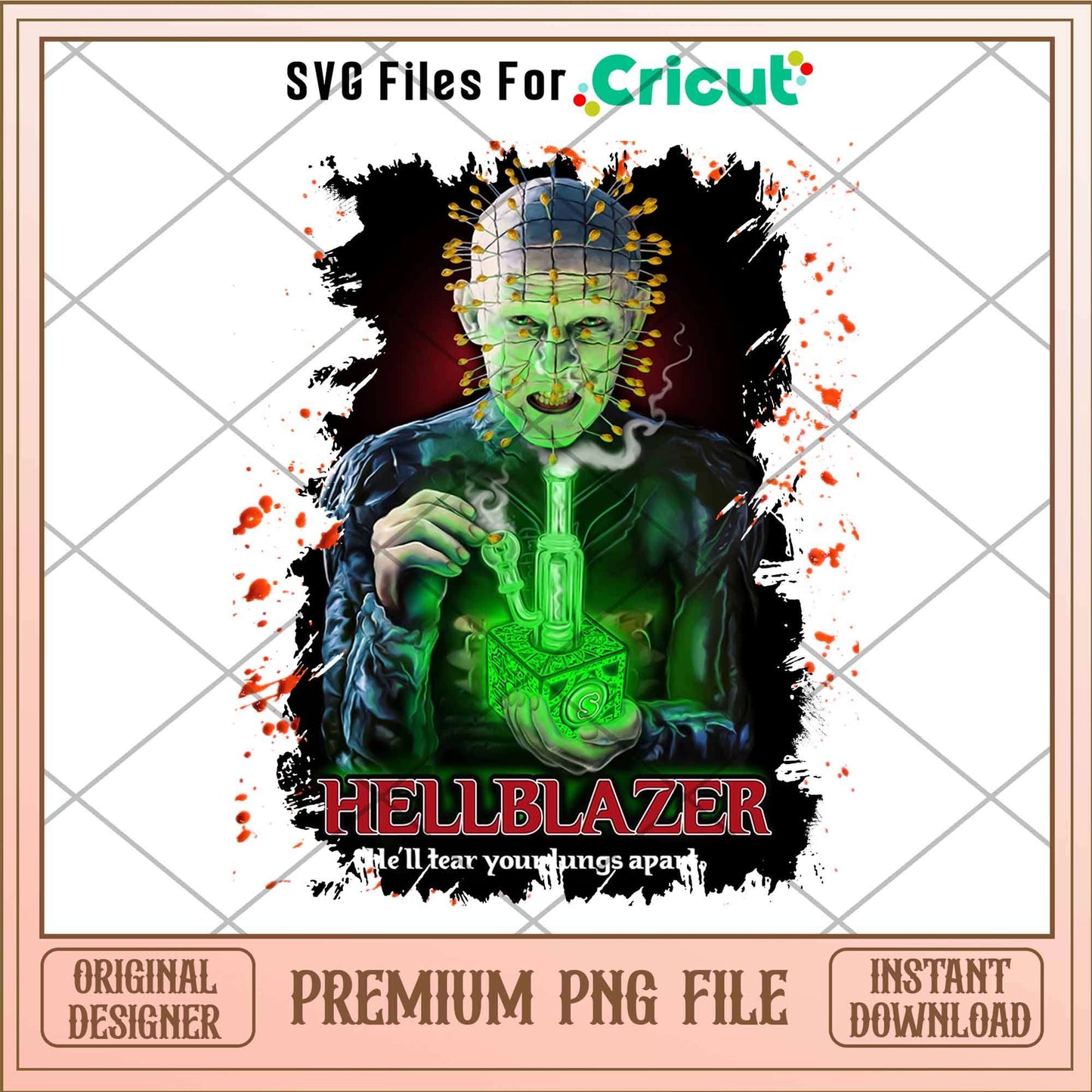Hellblazer Horror Halloween Movie png, Horror characters png, Digital Download