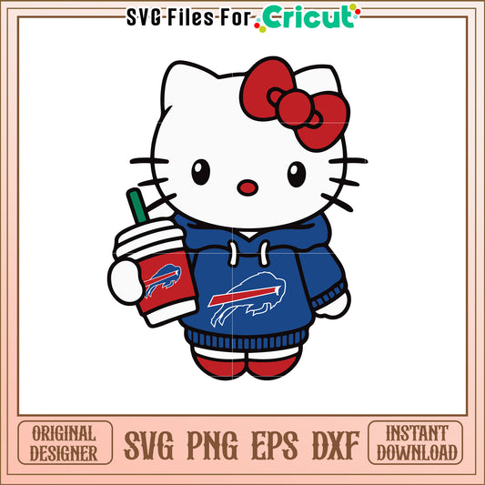 Hello Kitty Bills SVG Design for Fans and Crafters