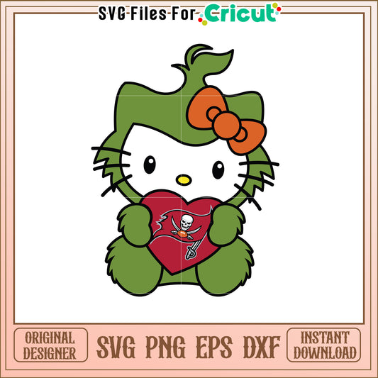 Hello Kitty Buccaneers SVG Design
