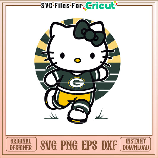 Hello Kitty Football SVG Design for Fans and Fun