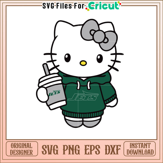 Hello Kitty Jets SVG Design for Fans and Crafters