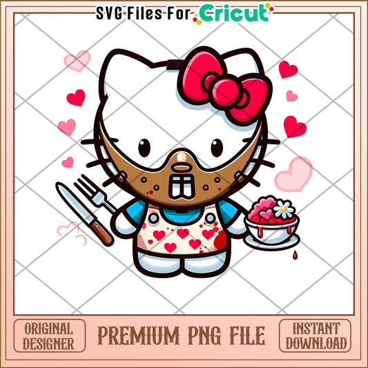 Hello Kitty PNG  Bloody Valentine Design