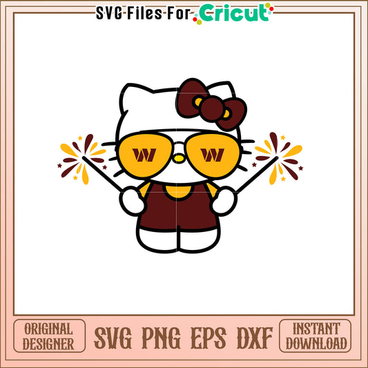 Hello Kitty SVG Design Sunglasses