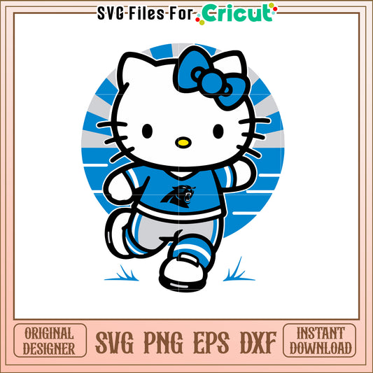 Hello Kitty Sports SVG Design for Creative Use