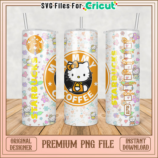 Hello Kitty Starbucks PNG Tumbler