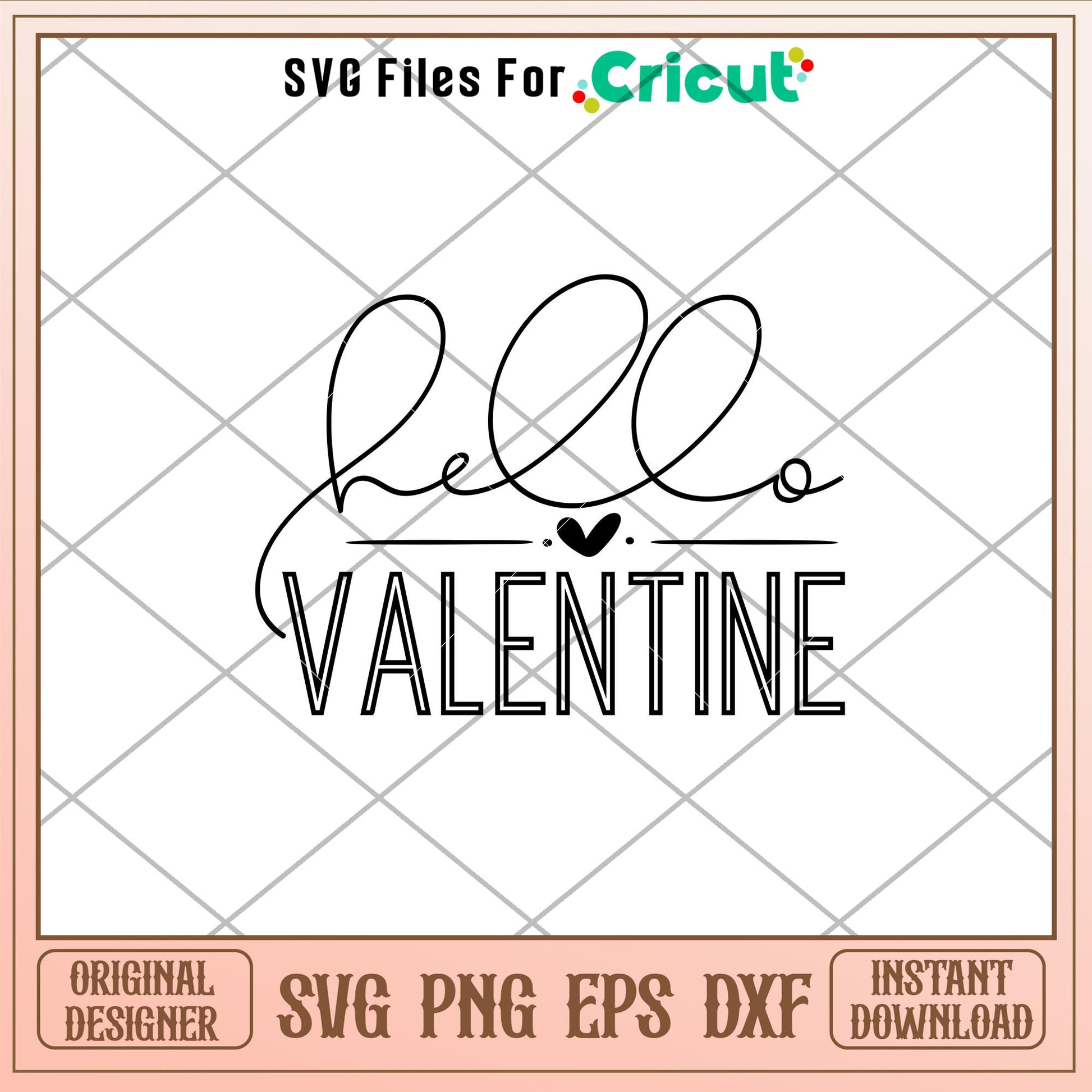 Hello Valentine, Hello Valentine Svg