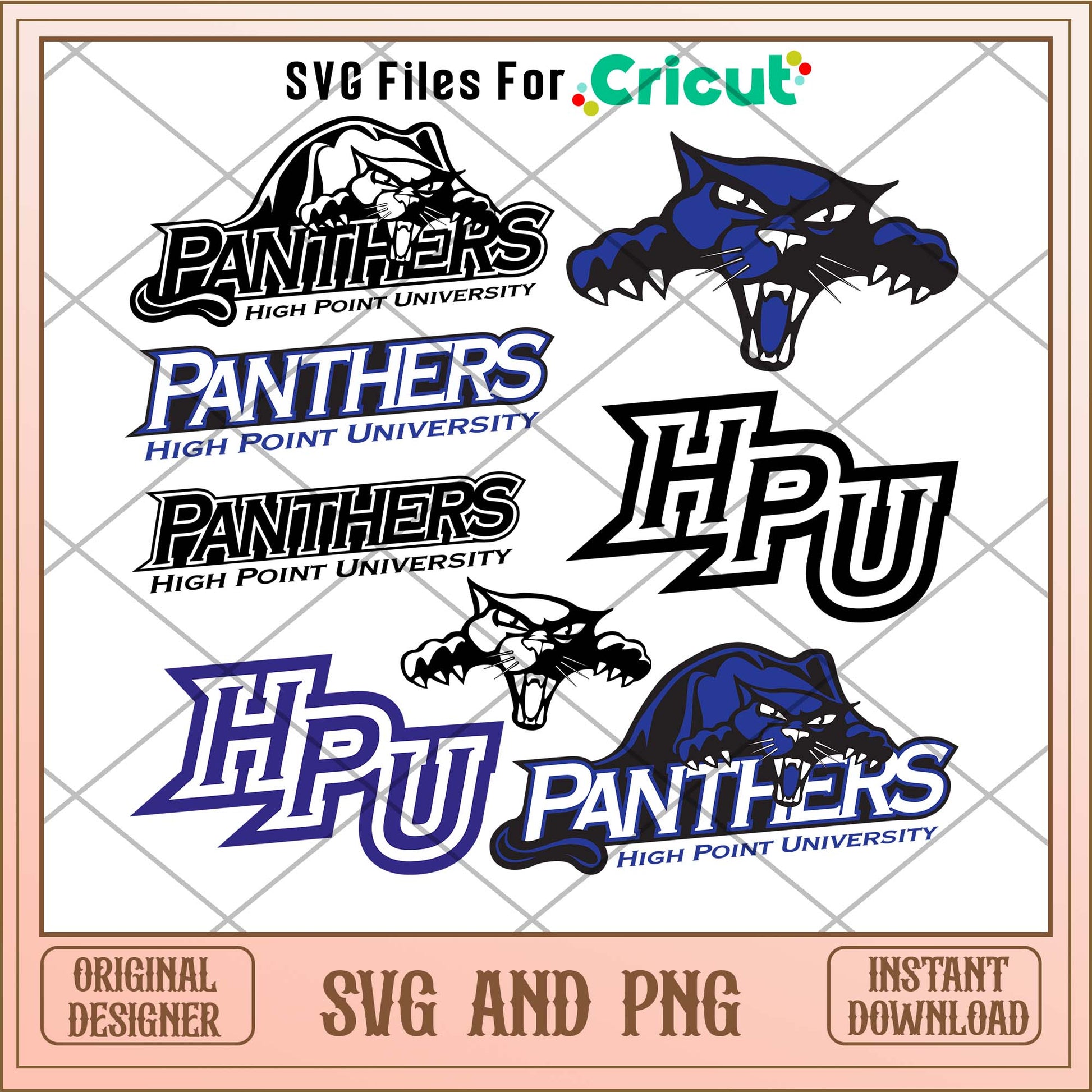 High Point Panthers svg, High Point Panthers svg bundle, NCAA svg