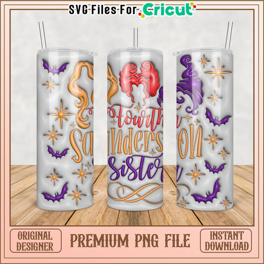 Hocus Pocus Halloween PNG Sublimation Design