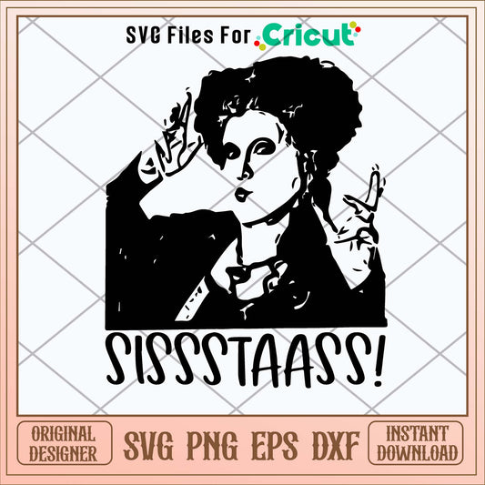 Hocus Pocus Sissstaass Svg