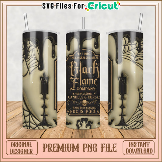 Hocus Pocus Tumbler PNG Design
