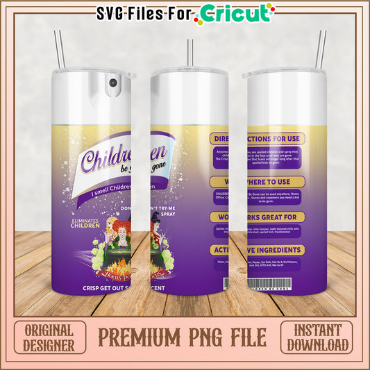 Hocus Pocus Tumbler PNG Download