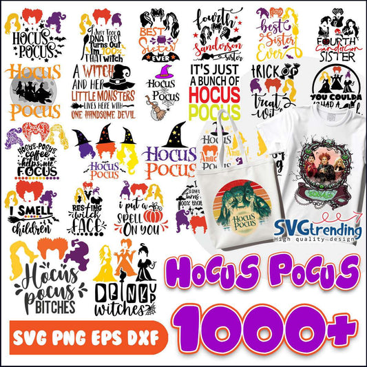 Hocus Pocus SVG quotes bundle, Hocus Pocus sisters bundle