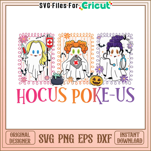 Hocus poke us svg, spooky halloween svg, halloween season svg