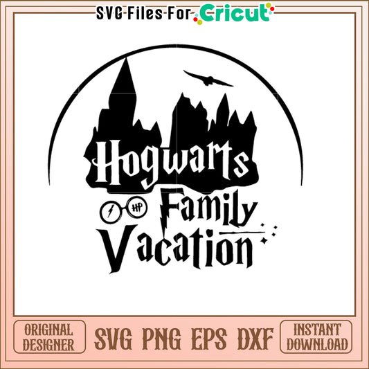 Hogwarts Family Vacation SVG