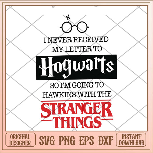 Hogwarts stranger things svg. harry potter christmas svg