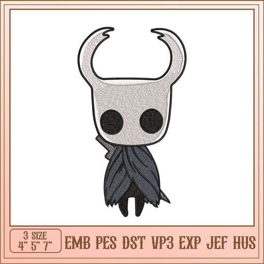 Hollow Knight Embroidery Design