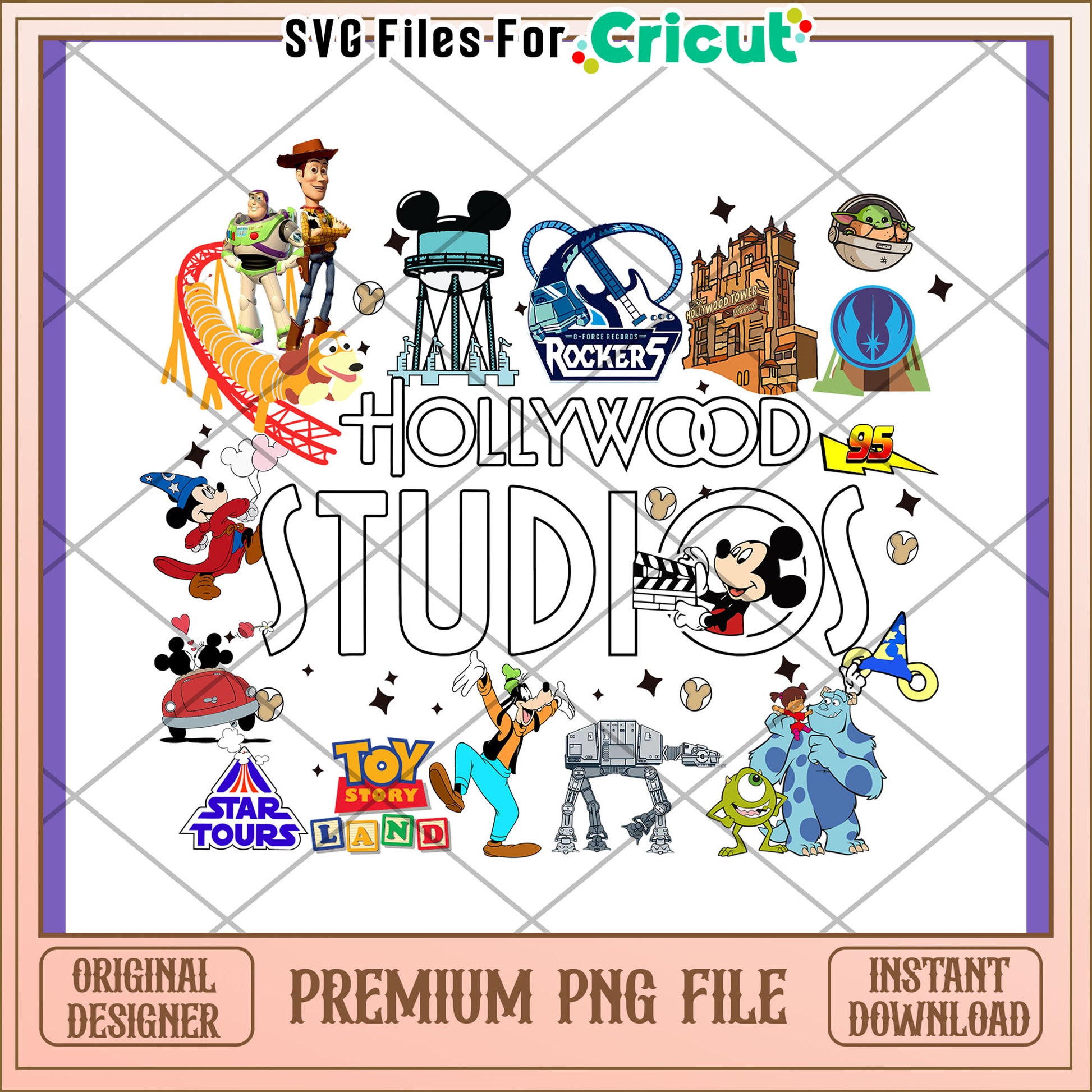 Hollywood Studios PNG Disney Characters
