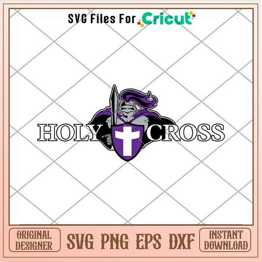 Holy Cross Crusaders Logo Svg, Holy Cross Crusaders Svg, NCAA Svg