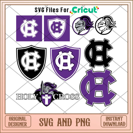 Holy Cross Crusaders svg, Holy Cross Crusaders svg bundle, NCAA svg