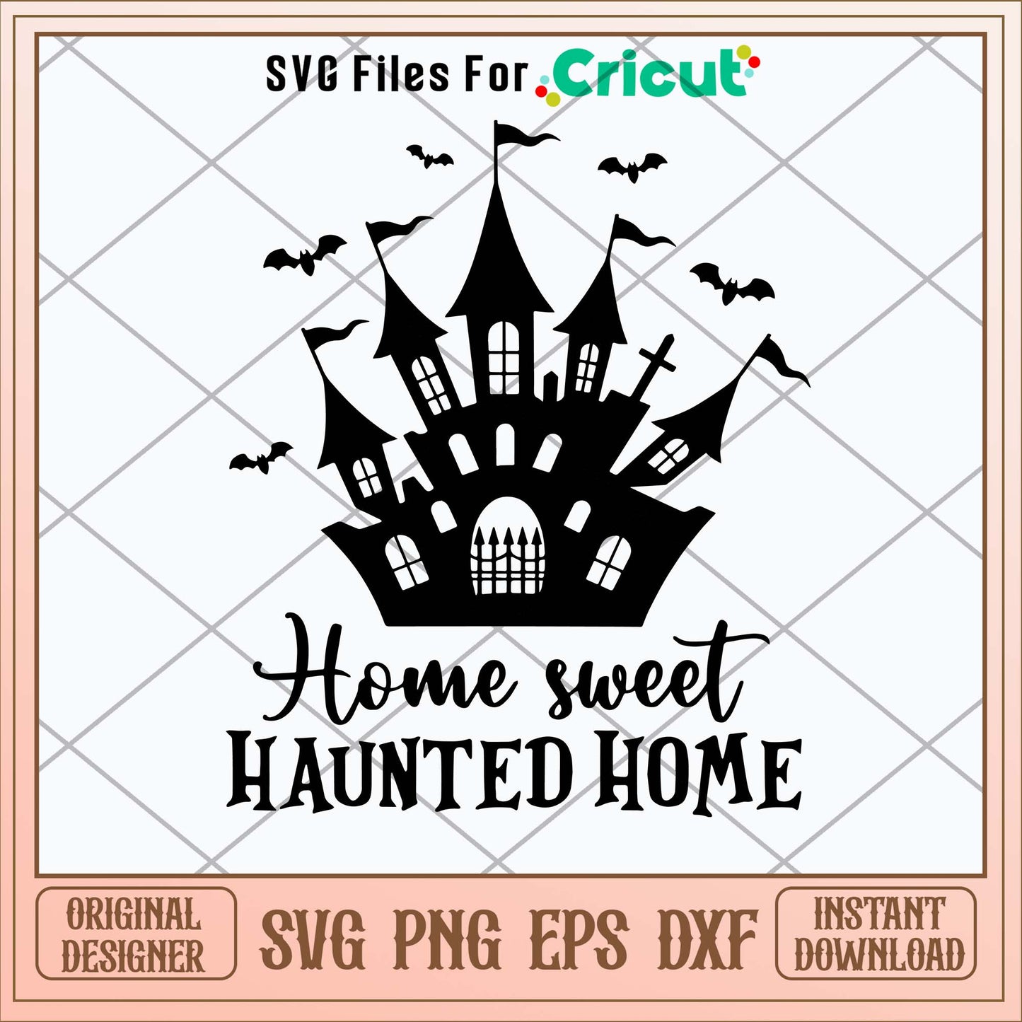 Home Sweet Haunted Home Svg