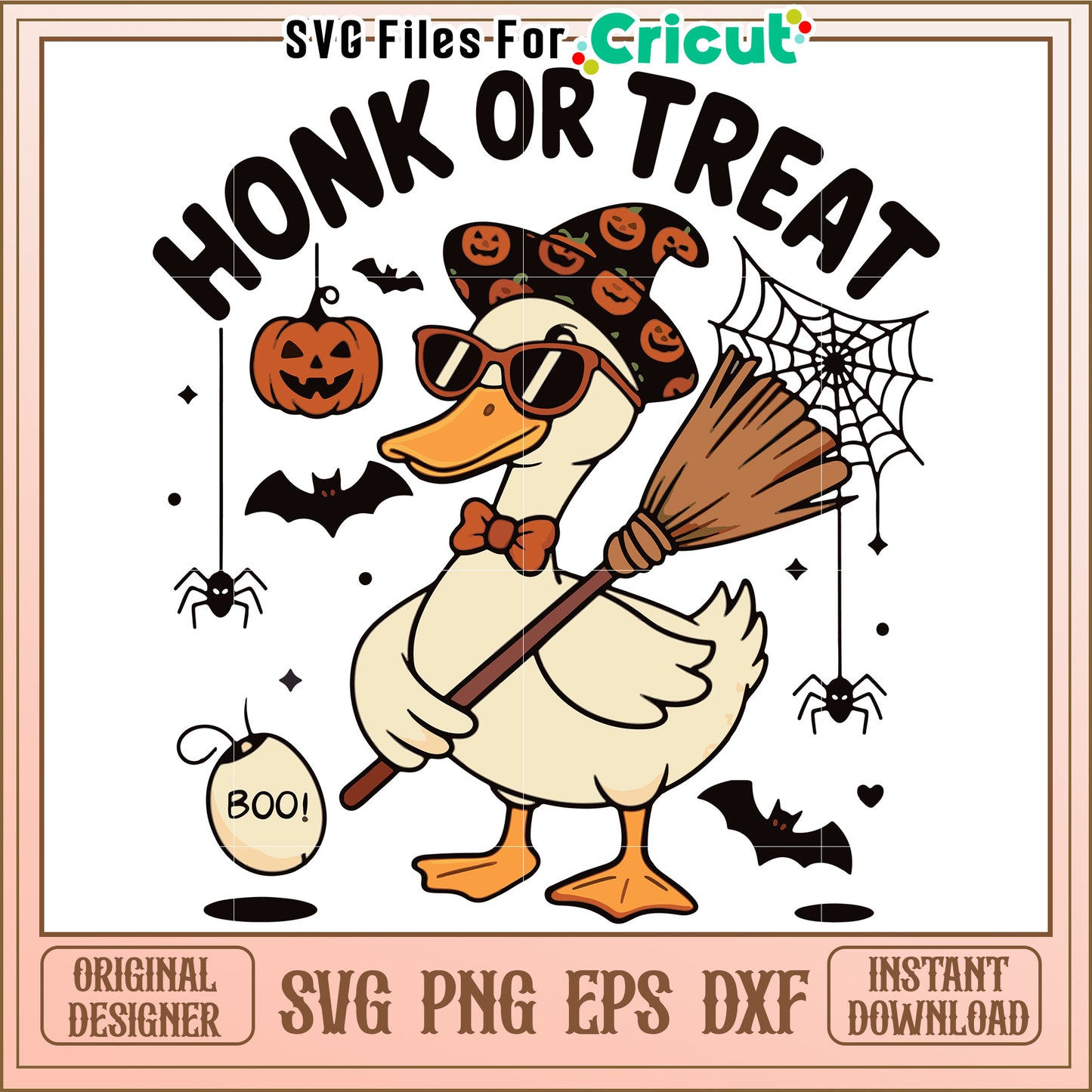 Honk or treat svg, happy halloween svg, spirit halloween svg