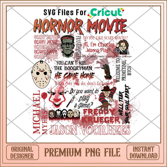 Hornor movie halloween png, hornor movie png, halloween png