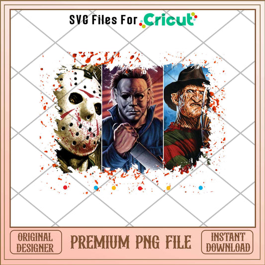 Horror Movie Friend png, Horror characters png, Digital Download