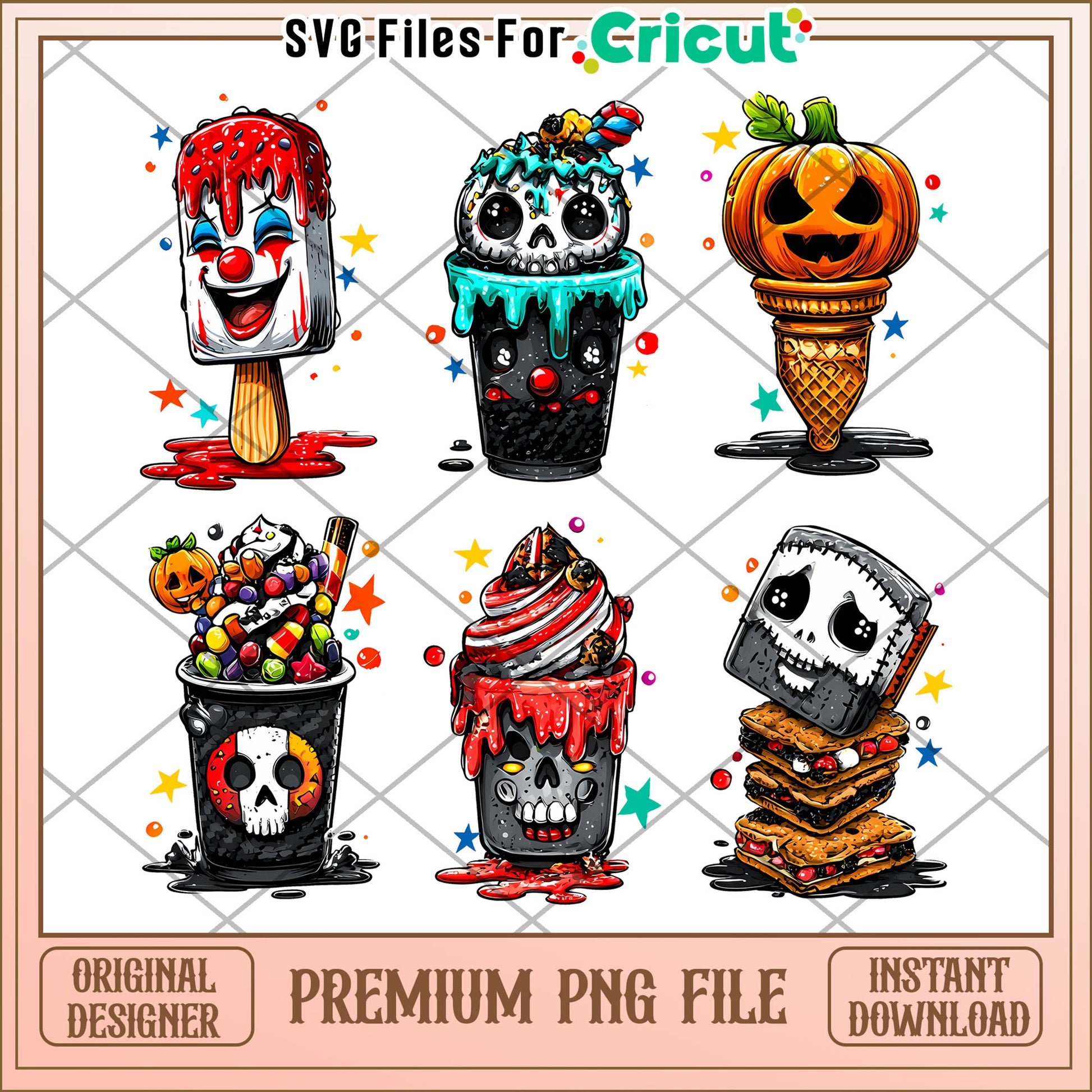 Horror Movie Summer Popsicle PNG Summerween Ice Cream Halloween Sublimation Funny Spooky Season Beach Design for Fans_3Horror-Movie-Summer-Popsicle-Halloween-Ice-Cream-Summerween