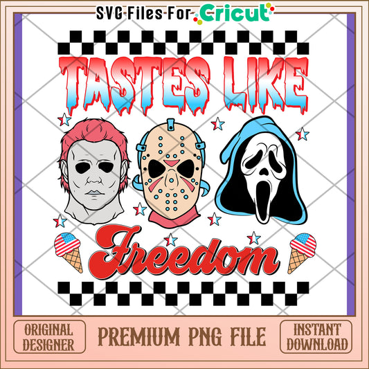 Horror Movie Tastes Like Freedom PNG