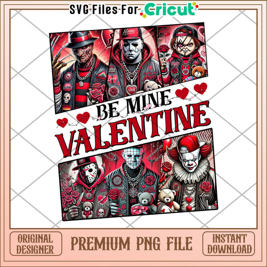 Horror Movie Valentines PNG