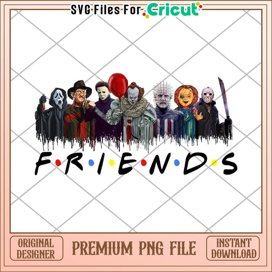 Horror characters logo png, halloween​ decorations​ png, halloween candy​ png