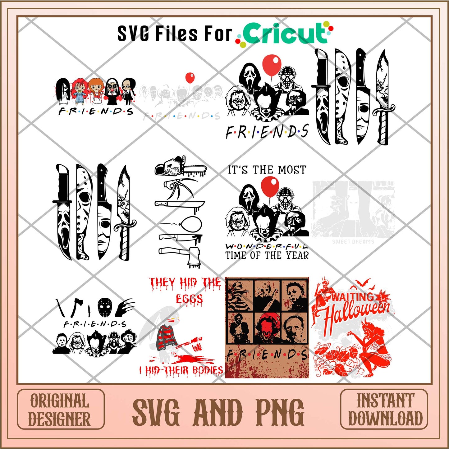 Horror characters svg bundle, Horror movies svg - Svgfileforcricut