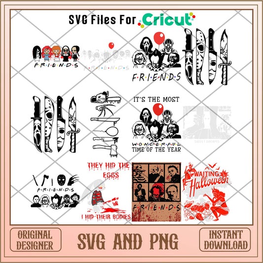 Horror characters svg bundle, Horror movies svg - Svgfileforcricut