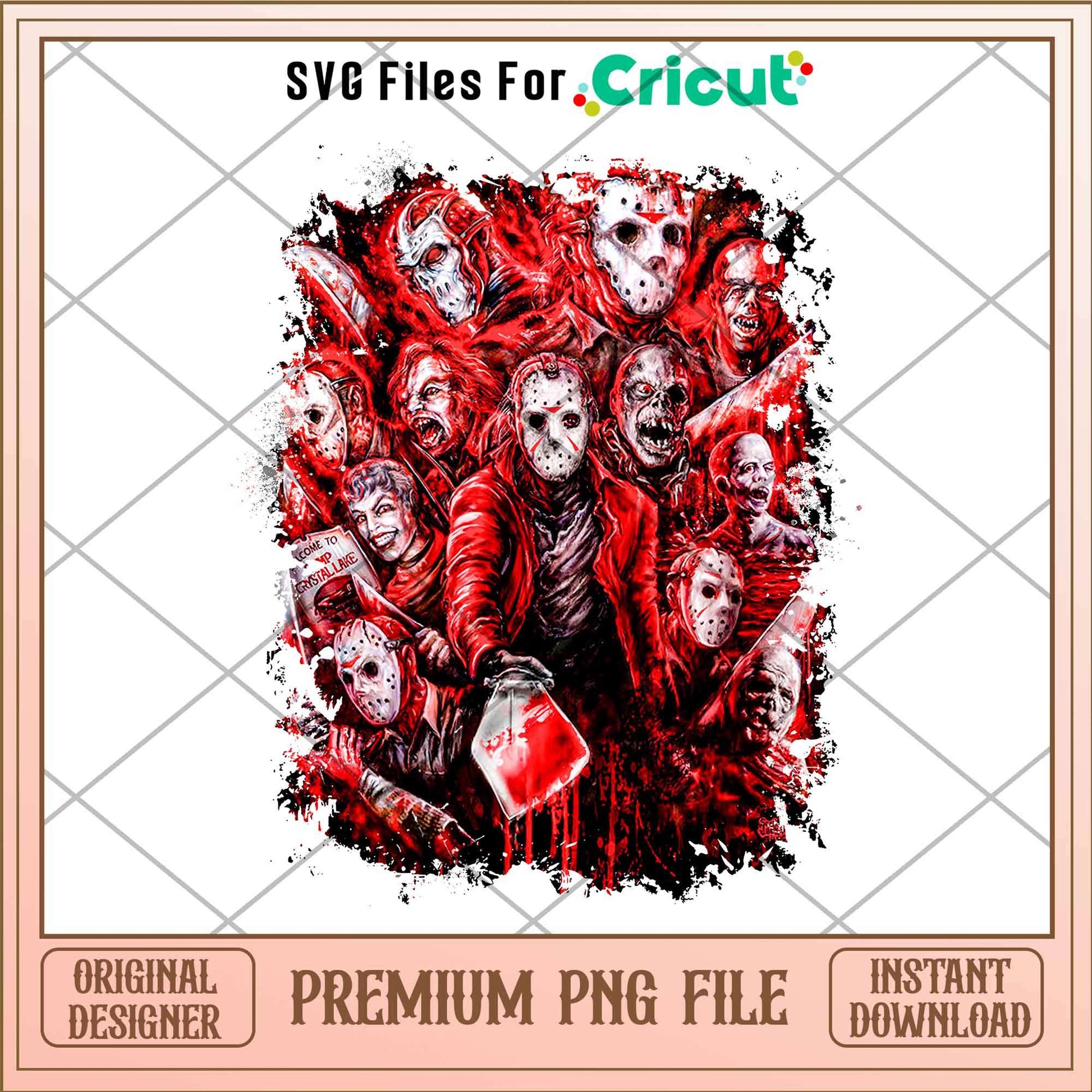 Horror movies png, Horror Characters png, Horror characters png, Digital Download