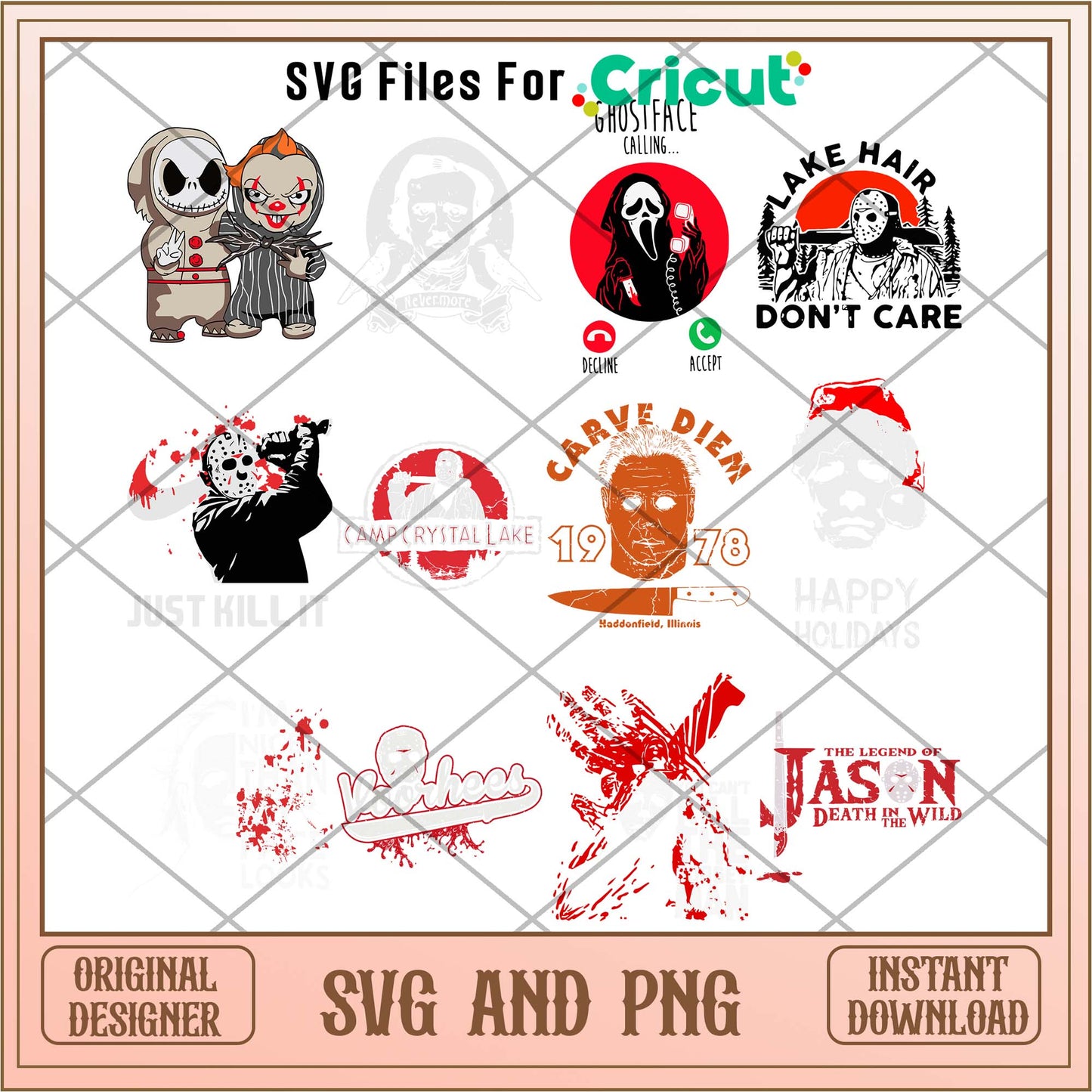  Halloween Jason killers svg bundle, Halloween svg - Svgfileforcricut&nbsp;