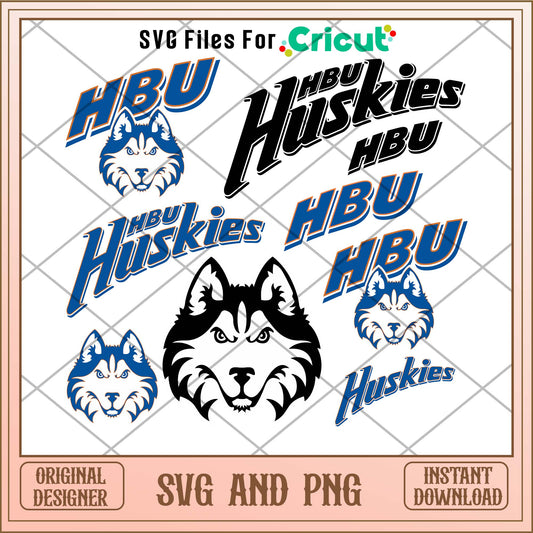 Houston Baptist Huskies svg, Houston Baptist Huskies svg bundle, NCAA svg