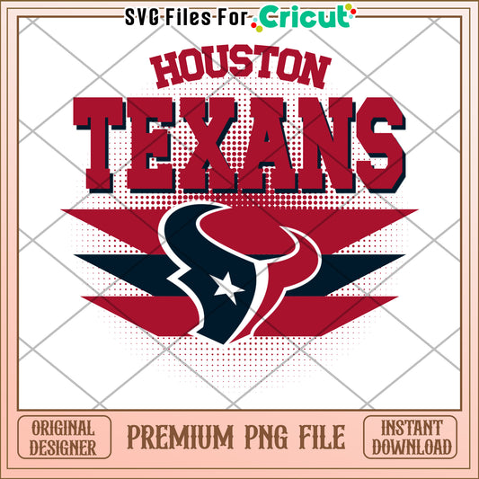 Houston Texans Logo PNG Design, Perfect for Cricut Projects
