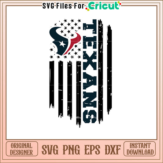 Houston Texans SVG Design for Fans and Decor