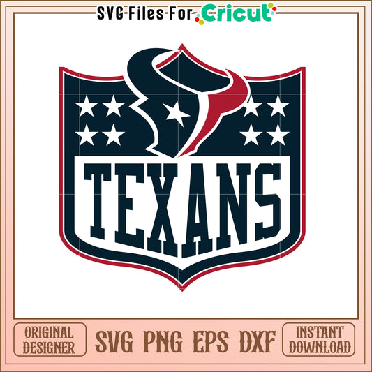 Houston Texans SVG Design for Football Fans Online