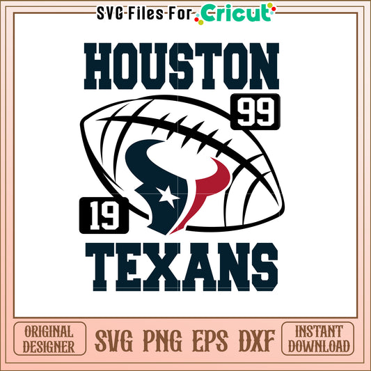 Houston Texans SVG Logo Design