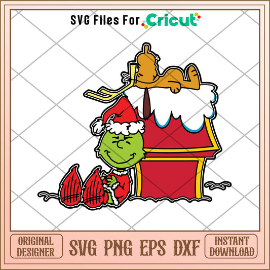 How Grinch Stole Christmas Svg, grinch sleeping svg, the grinch svg