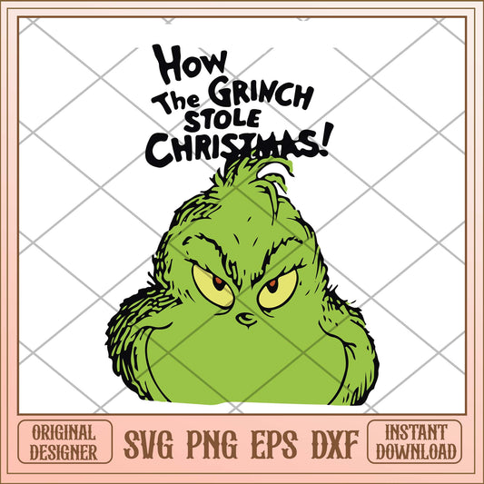 How the Grinch stole Chrismas svg, Grinch steal Christmas svg bundle