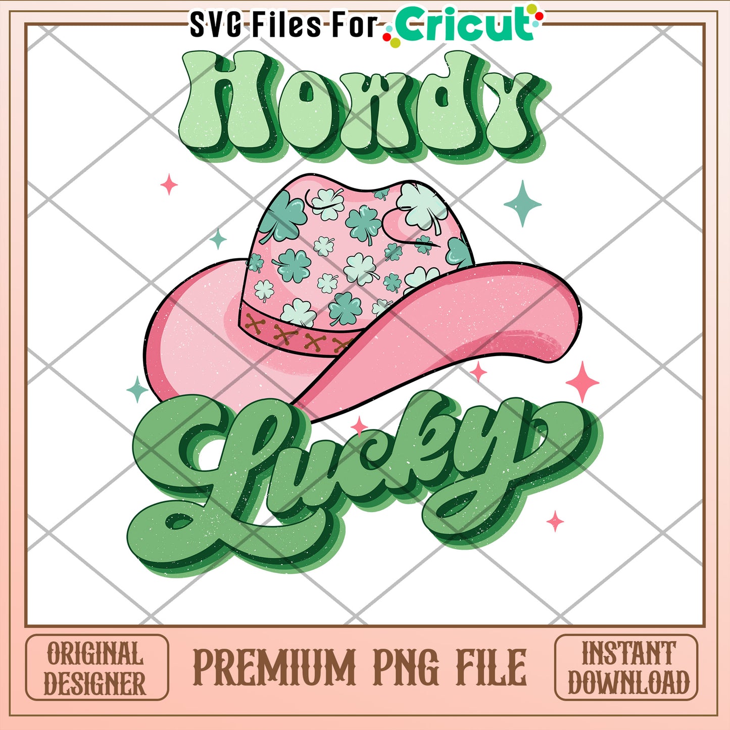 Howdy Lucky St Patricks Day PNG