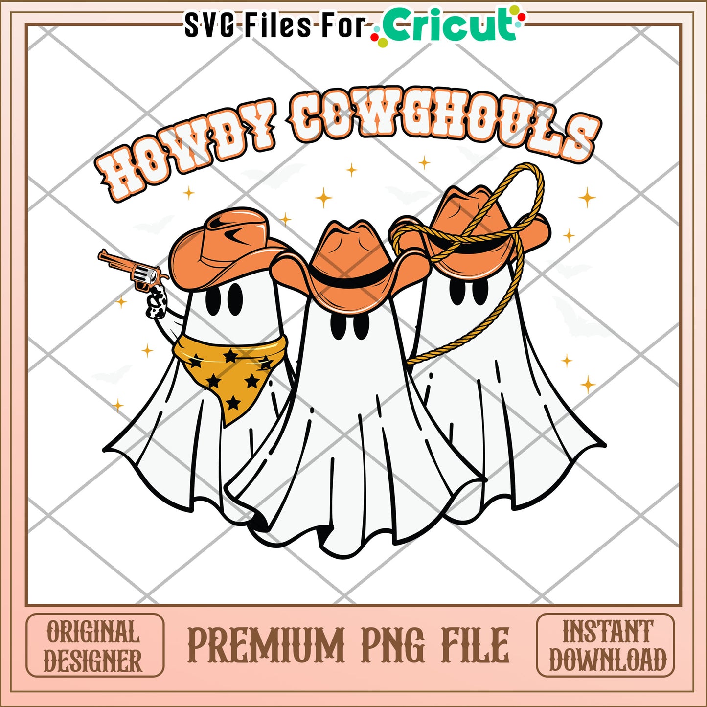Howdy cowghouls png, halloween png, horror characters png