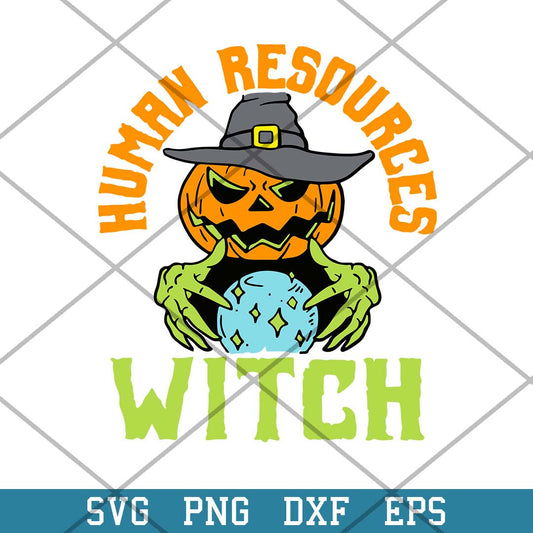 Human Resources Witch Halloween Svg, Halloween Svg-Svgfilesforcricut