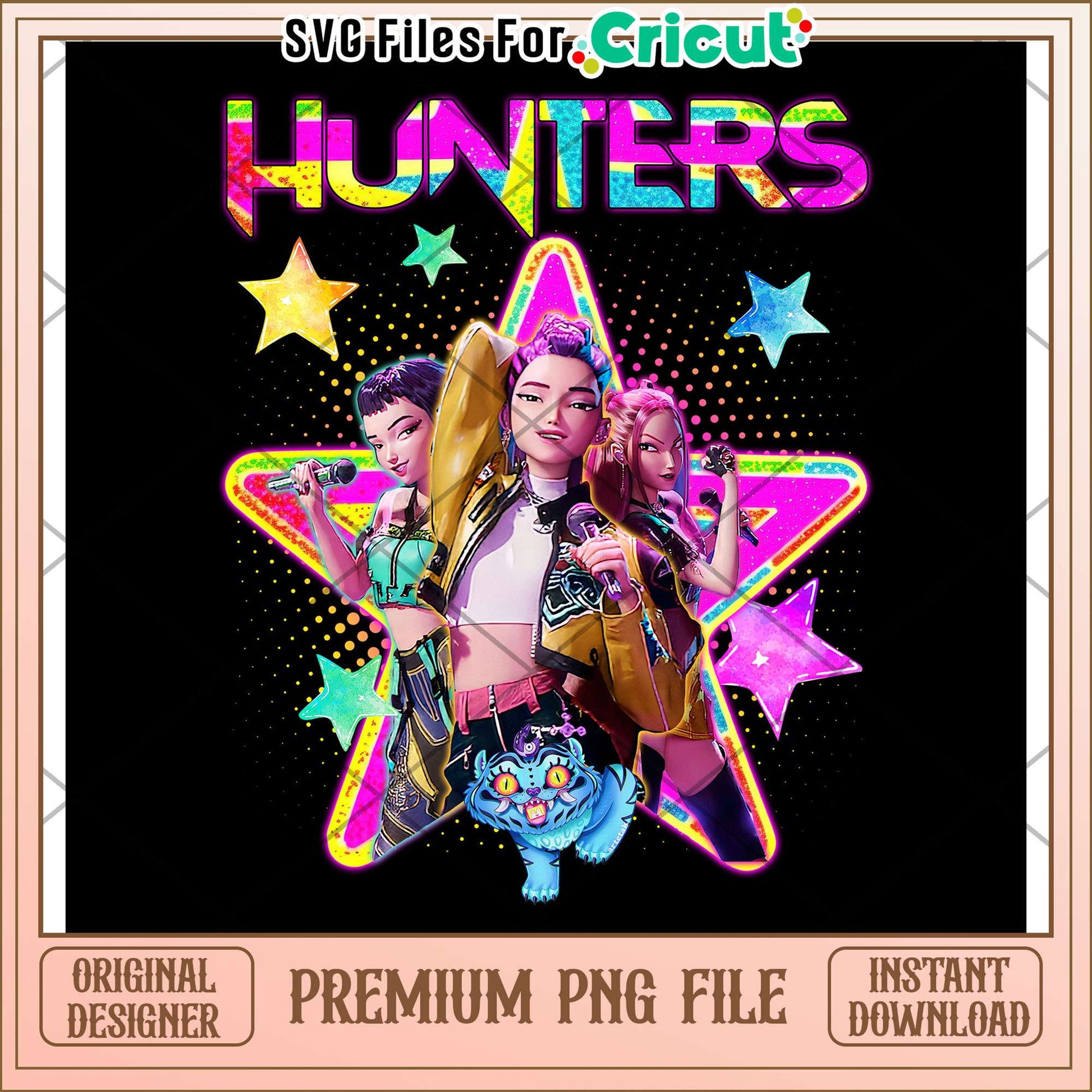 Hunters band png, kpop demon hunter png, demon idol png