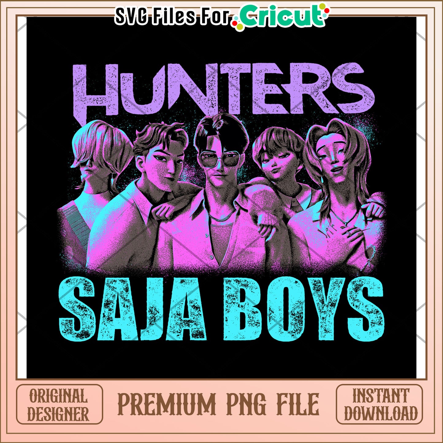 Hunters saja boys png, saja boys and huntrix png, kpop cartoon png